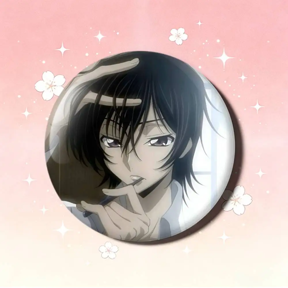 Geass Laser Badge - Creative Accessory for Backpack, Clothes, and Hats