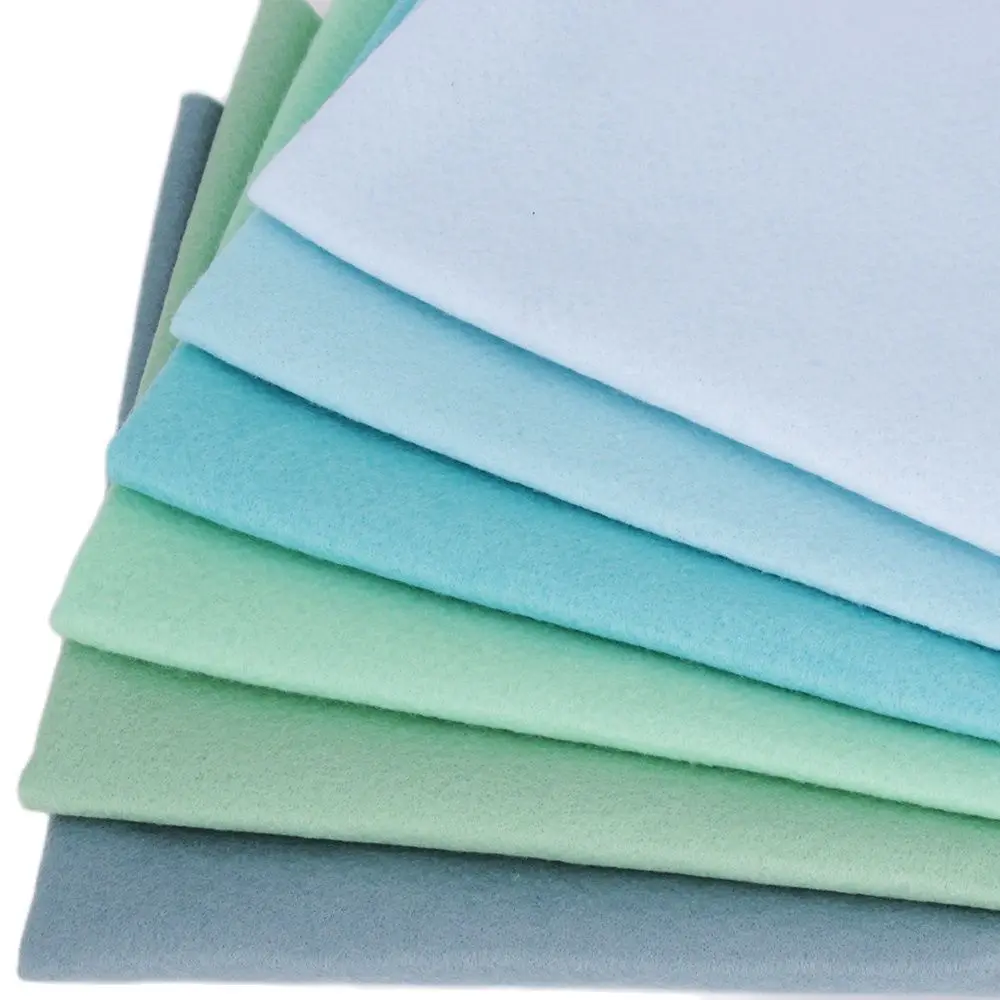 1.2MM High Density Soft Felt Fabric For Home Sewing Dolls Crafts DIY