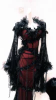 Robe Harajuku robe kawaii robe gothique robe en dentelle robe esthétique robe y2k robe lolita robe vintage vêtements gothiques vêtements y2k 3