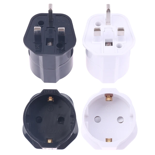 Adaptateur de prise de courant universel multifonctionnel, convertisseur de  puissance européen vers britannique, prise à 2 broches, voyage, 250V, 13A,  Dubaï, Singapour - AliExpress