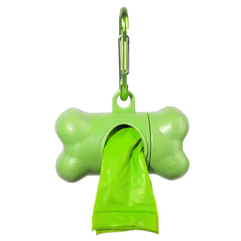 Dog Poop Bag Storage Garbage Box Carrier for Outdoor Pet