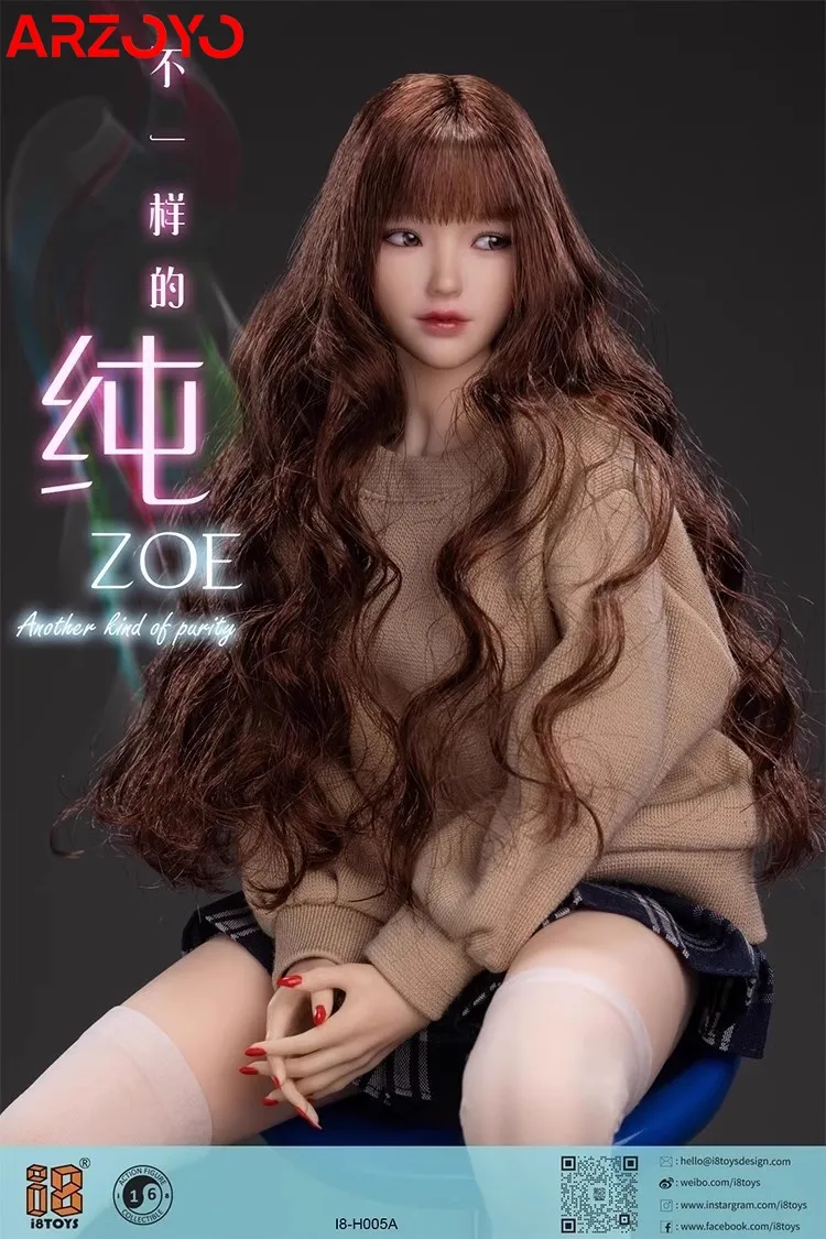 新品　1/6　女性アクションフィギュア　Cer　メイド　i8Toys　眼球可動 i8TOYS Figure opening】movable figure【seamless】 - YouTube