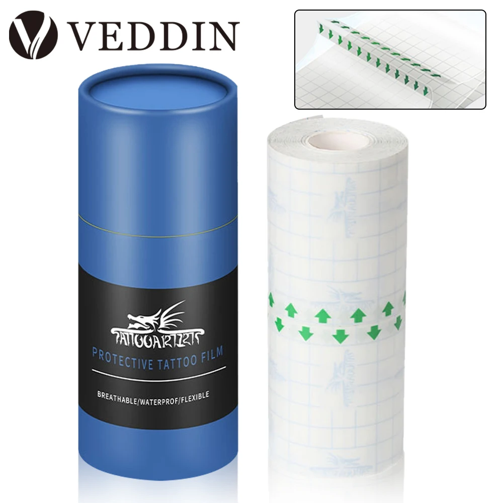 10M Protective Breathable Tattoo Film Aftercare Tattoo Bandage Solution for Film Tattoos Protective Tattoo Supplies Accessories