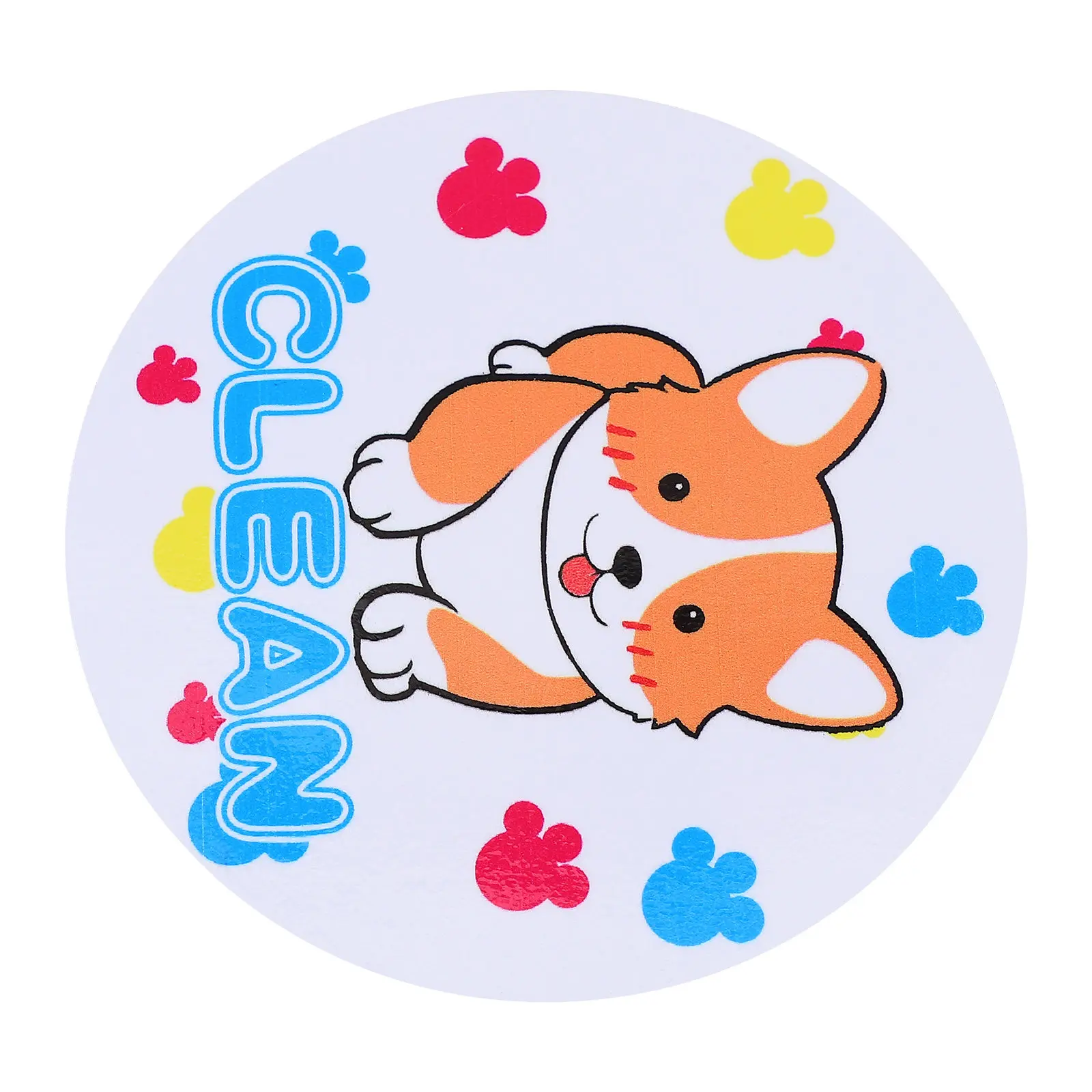 식기세척기 자석형 깨끗/더러운 표시 양면 청소 스티커 자석 식기세척기 세탁실 표시 라벨