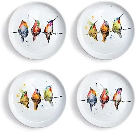 

Wildflowers 6.5 inch Stoneware Appetizer Plates Set of 4