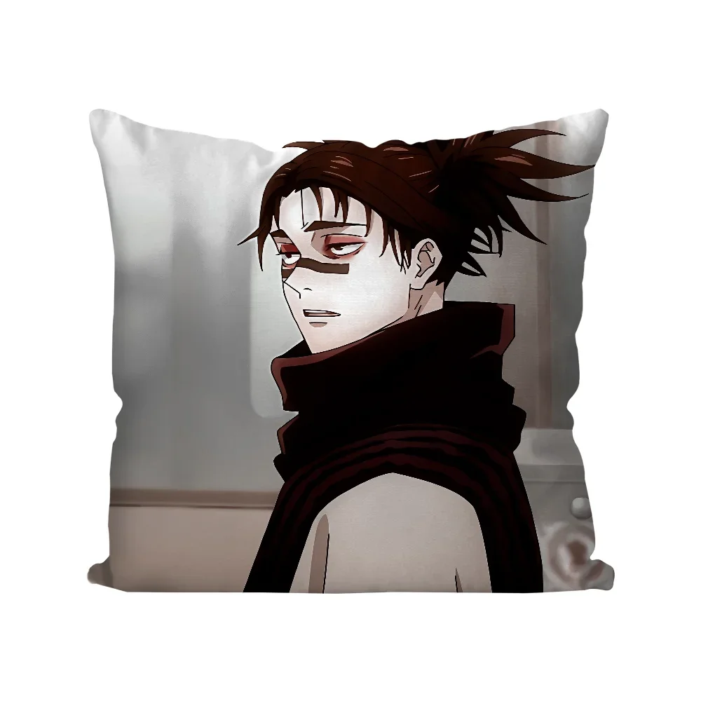 1pc Choso Jujutsu Kaisen Anime Pillow Case Square PillowBedroomSofaLeisure Comfort Cushion Car Living Room Home Decoration 40X40 6