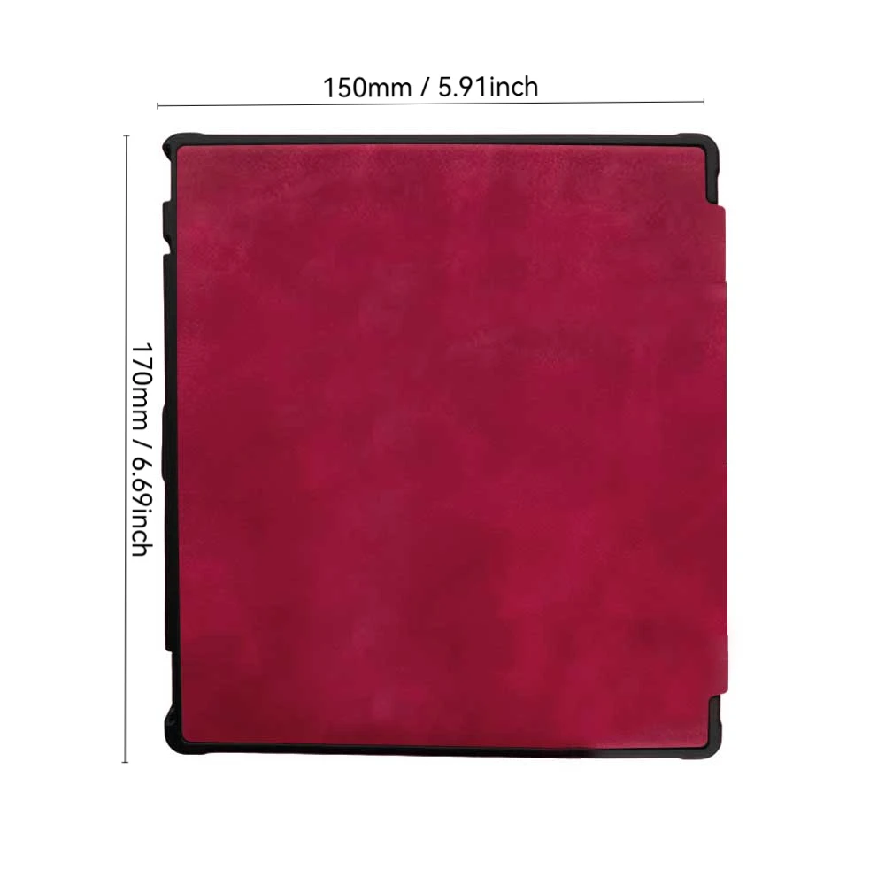 Premium PU Leather E-Reader Case with Portable Hand Strap