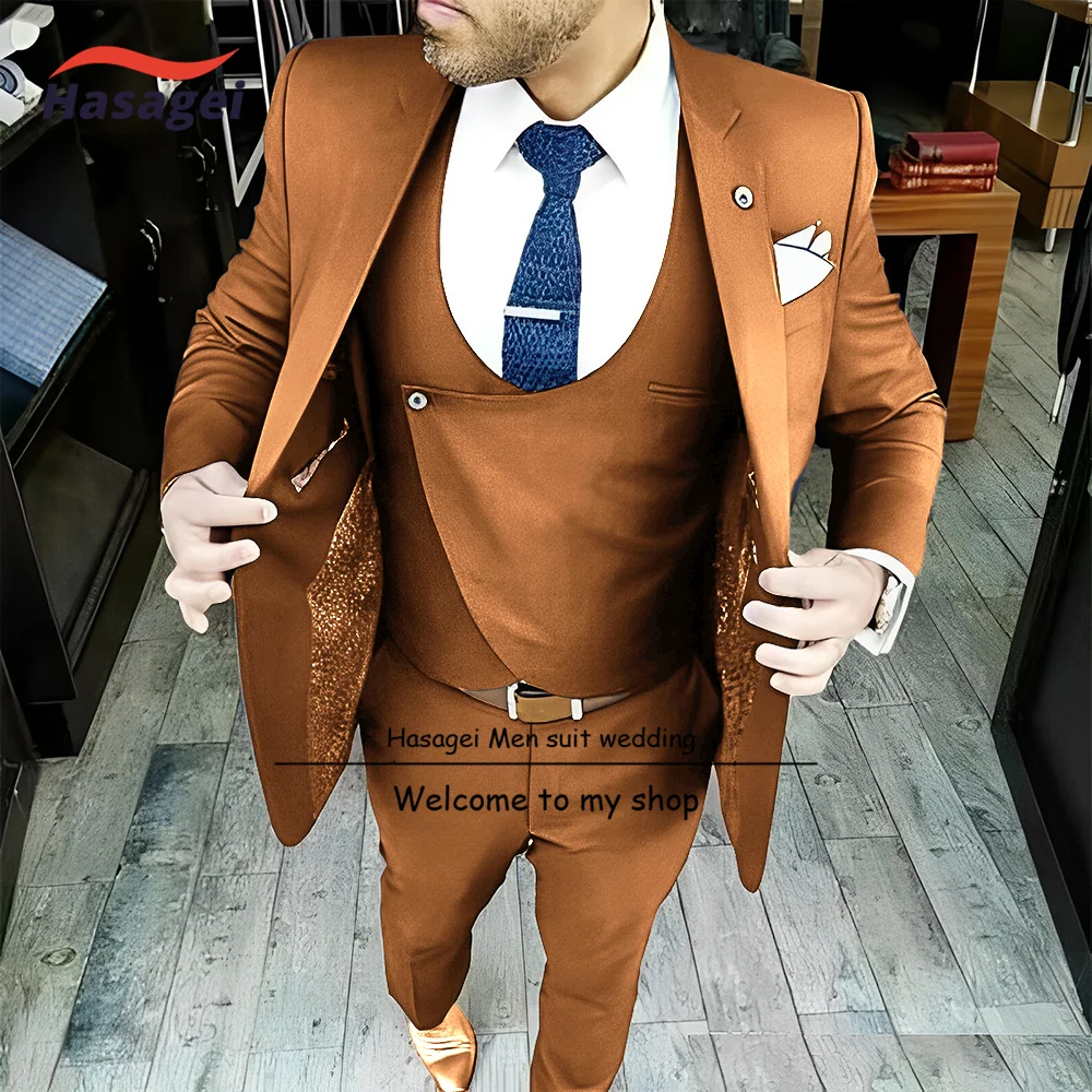 Suit Jacket Men KUSON Ivory Men Wedding Suit Male Blazers Slim Fit