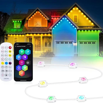 45M RGB LED Lights 45M RGB LED Lights for permanent outdoor use. 1