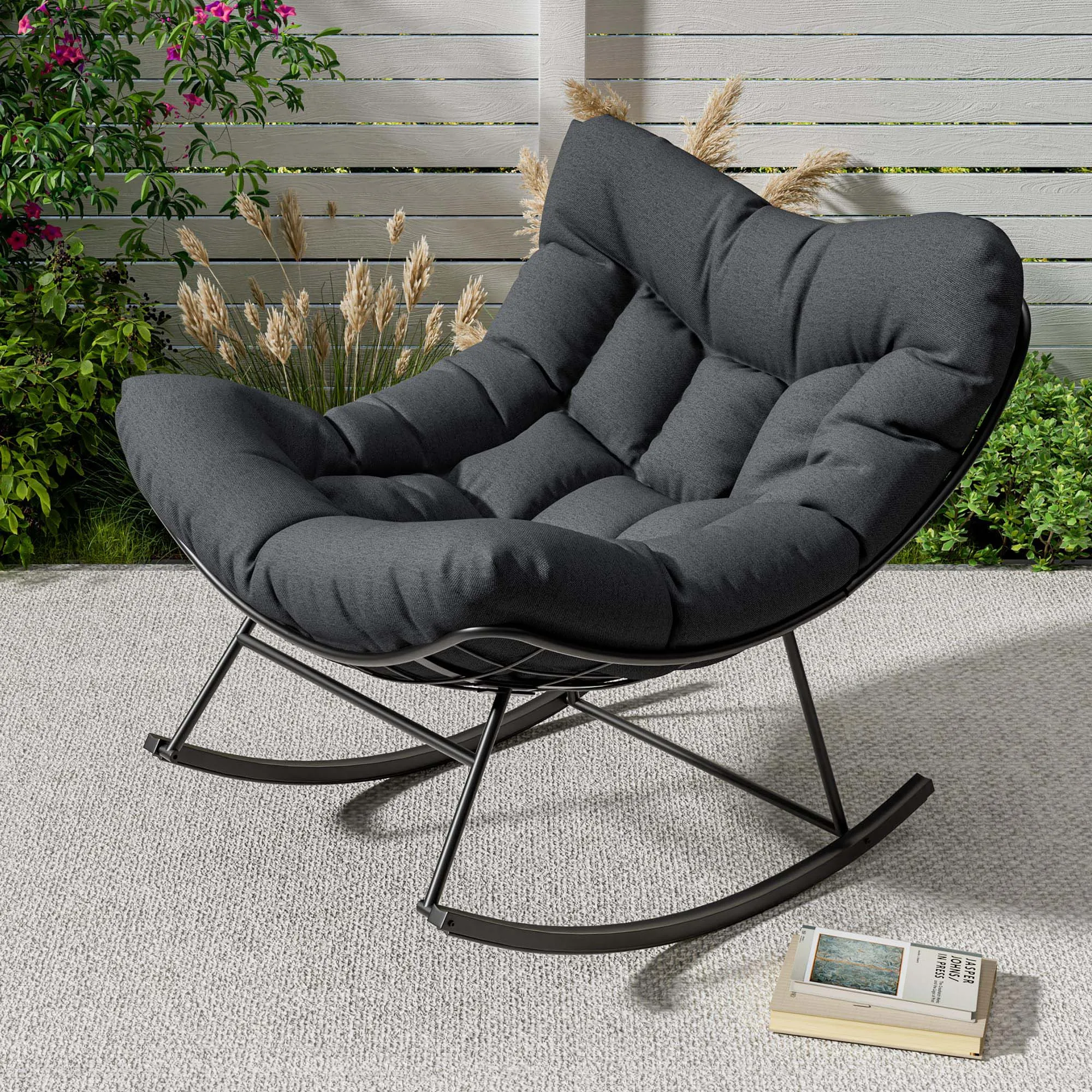 Fotel bujany Papasan na zewnątrz z EU za $78.54 / ~293zł
