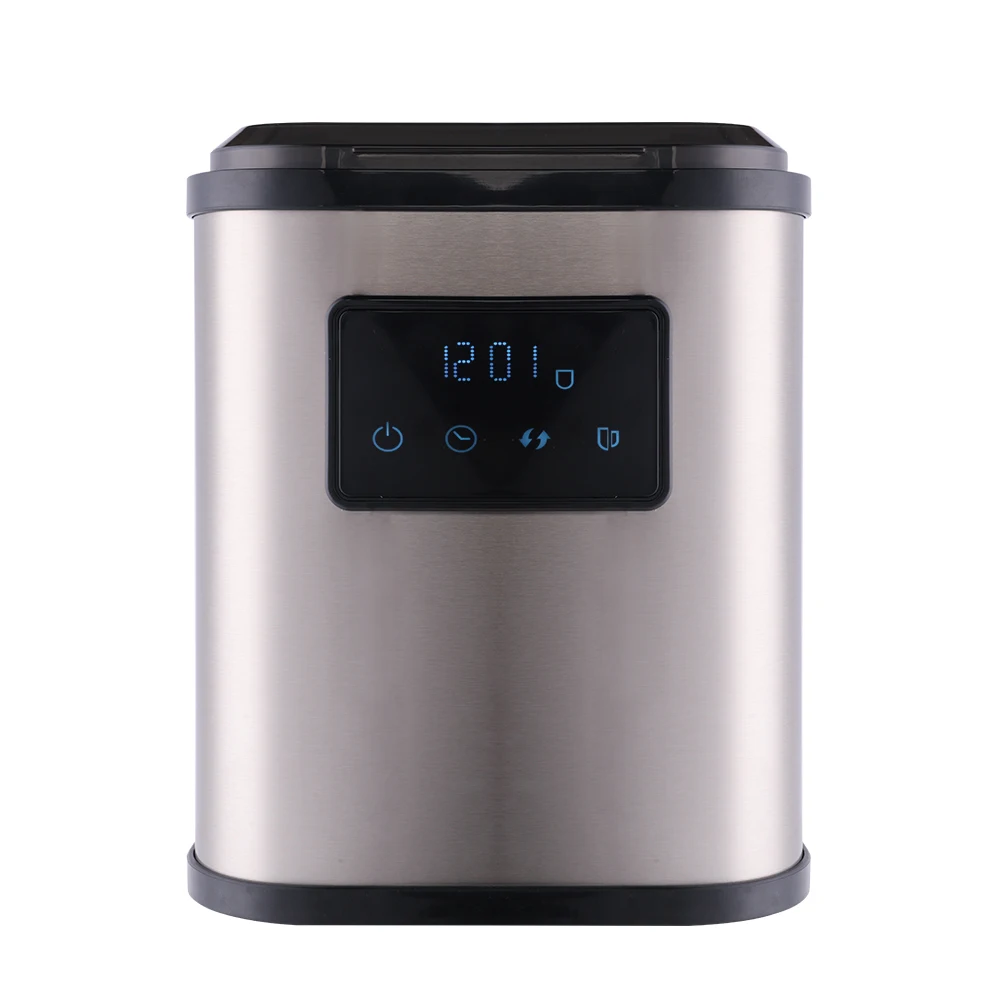 

Portable Stainless Steel Ice Maker Machine Countertop Self-Cleaning Function
