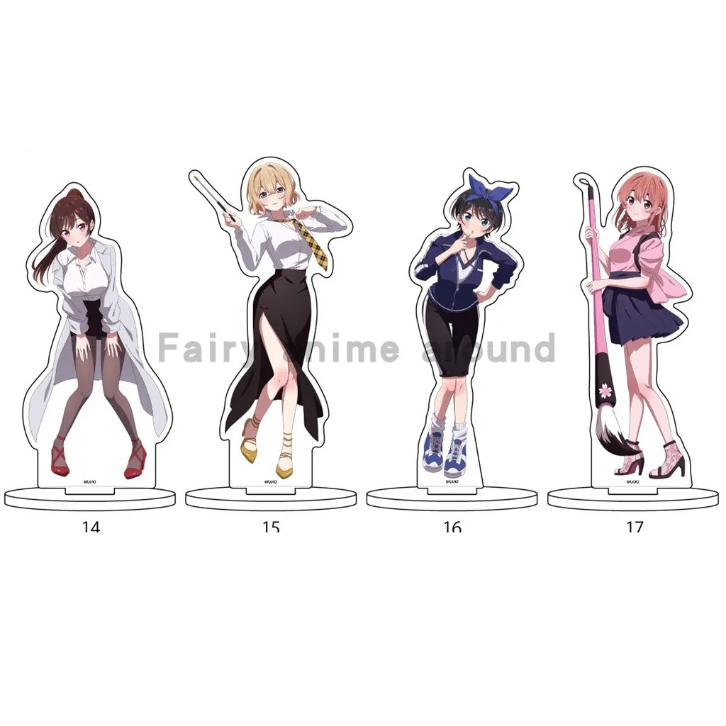 

Anime Action Figure Doll Acrylic Stand Model Plate Cosplay Toy for Gift