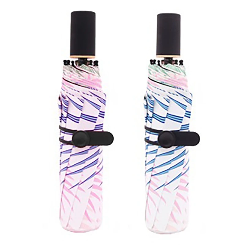 

Зонт от солнца и УФ-защиты автоматический зонт от дождя и солнца двойного назначения женский виниловый складной зонт