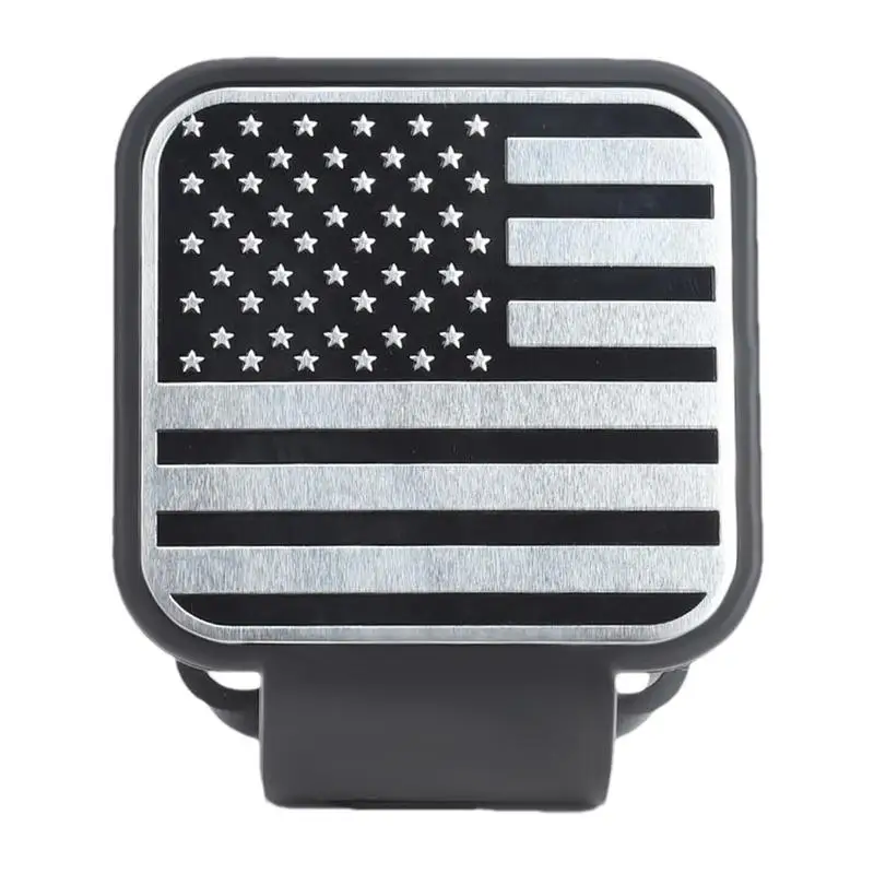 

Tow Hitch Covers American Flag 2 Inch Hitch Cover American Flag Rustproof Plug Insert Trailer Hitch Cover Receiver Tube Cover