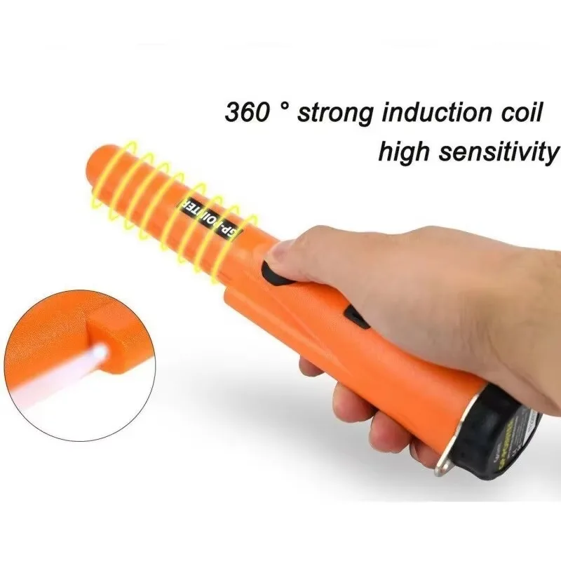Positioning Rod Handheld Underground Metal Detector GP Pointer Handheld Waterproof High Sensitivity Security Detector metal detector