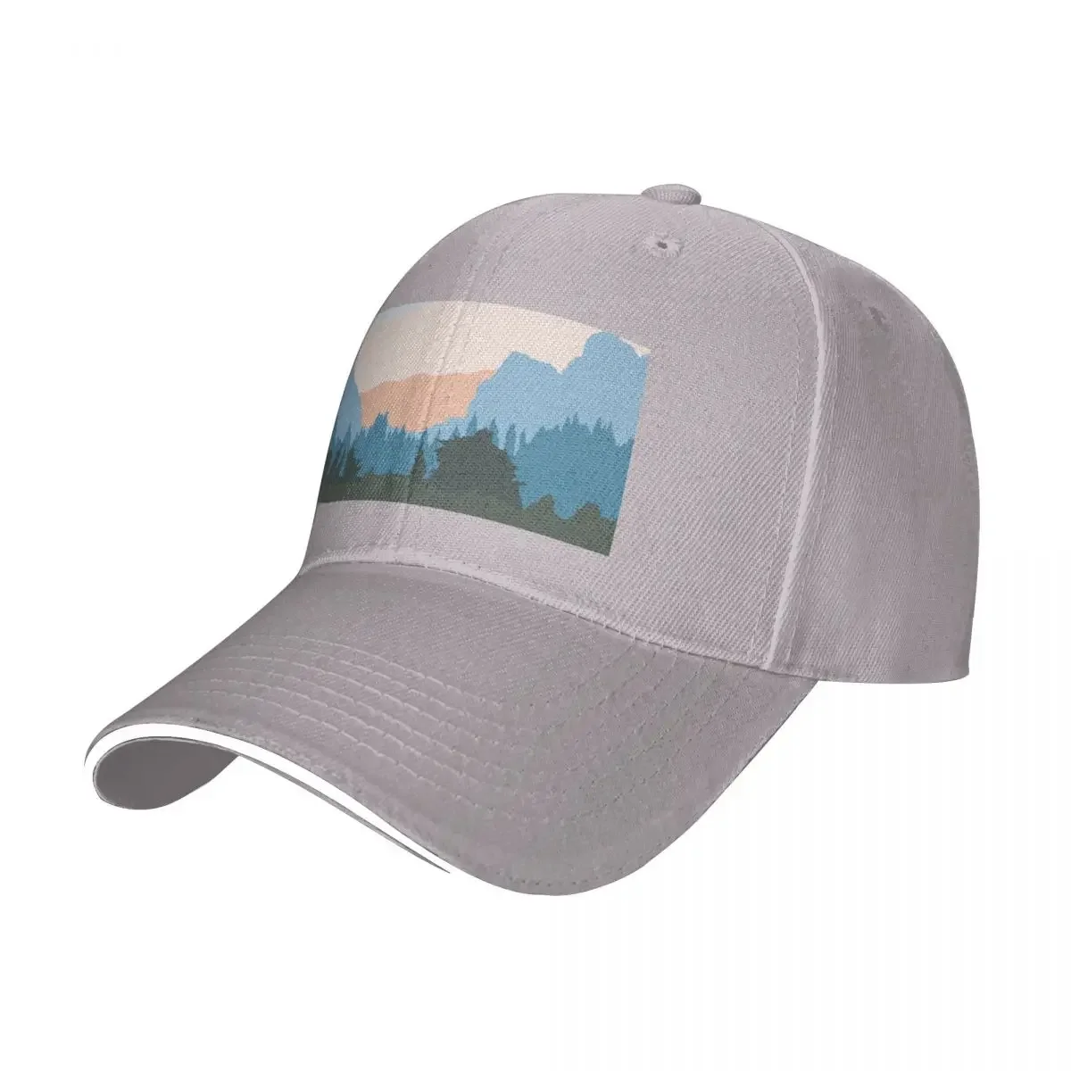 

surfaces the band artwork of mountain landscape Cap Baseball Cap Luxury hat Anime hat men's hats Women's