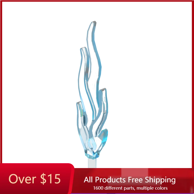 

10PCS MOC Assemble Particle 85959 flame Building Blocks Kit Replaceable Part High-Tech Toys For Children Gifts