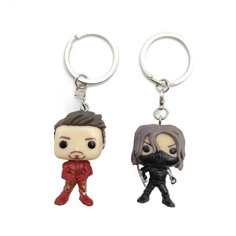 MARVEL　キャプテンアメリカ　ウィンターソルジャー　キーホルダー マーベル（共通商品3） メタルキーチェーン（ウィンター