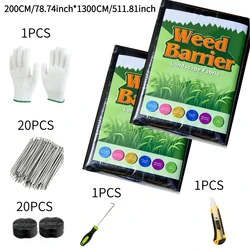 Heavy Duty Garden Weed Barrier Fabric - Durable Landscaping Mat for Flower Beds and Vegetable Gardens (Beige)