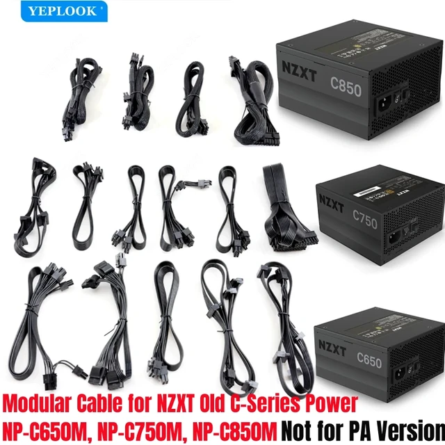 Original NZXT NP-C650M, NP-C750M, NP-C850M PSU câble modulaire