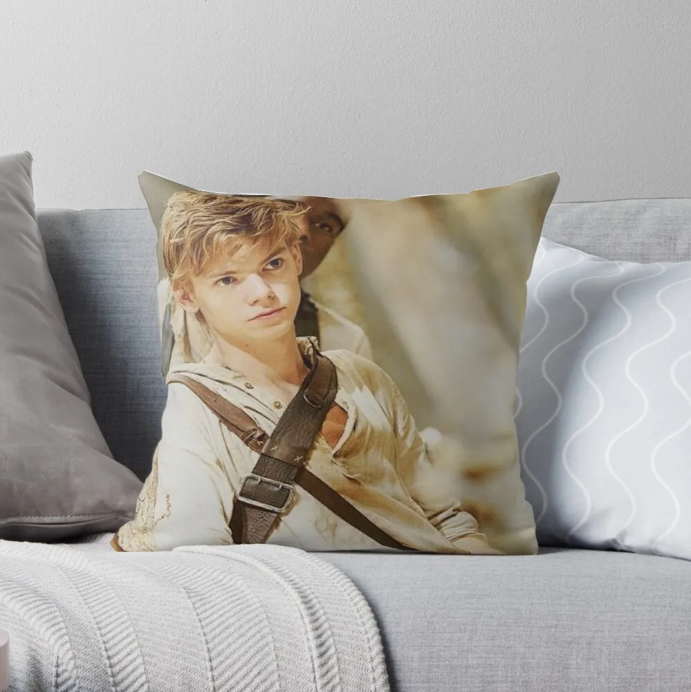 

The Maze Runner - Newt 3 Throw Pillow pillow decor cushions for sofa