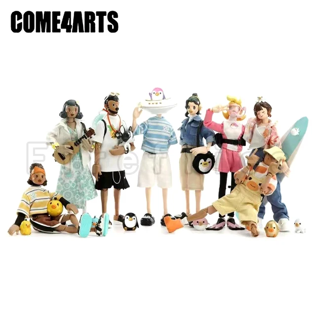 COME4ARTS 20CM Hotsell Fashion Toy My Beach Series Figure Action Figure Blind Box Collection Model Toy Best Gift 1