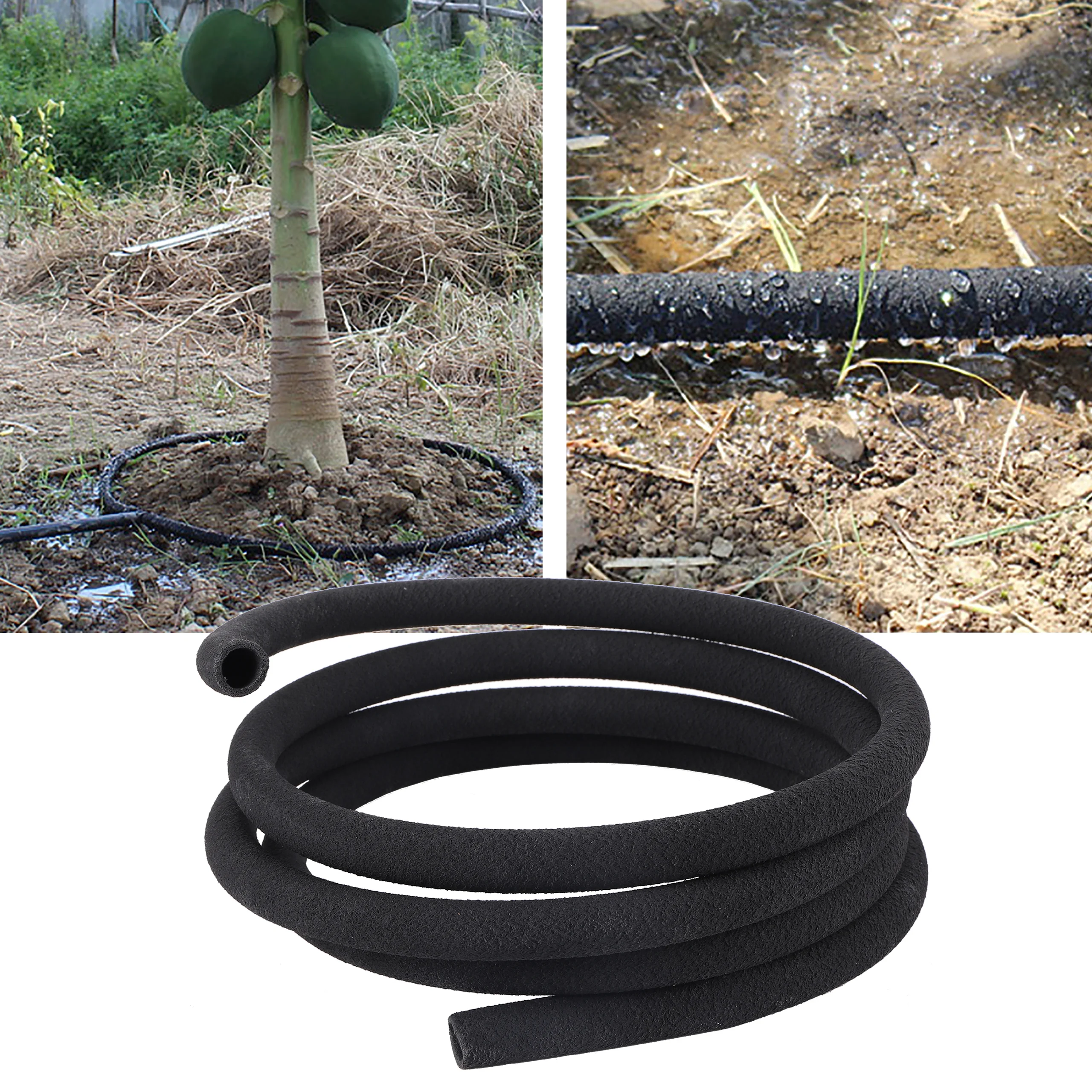 15m /// SOAKER HOSE Leaky Pipe Garden Irrigation System POROUS PIPE__SPECIAL SET 