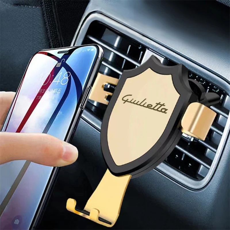 

For ALFA Giulietta Gravity vehicle-mounted mobile phone bracket automobile air outlet navigation clip multifunctional bracket