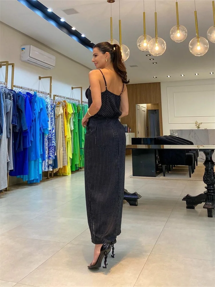 Wmstar Two Piece Set Women Summer Office Lady New Style Slip Bow Skirts Set Sexy Long Matching Suit Wholesale Shipping 2024