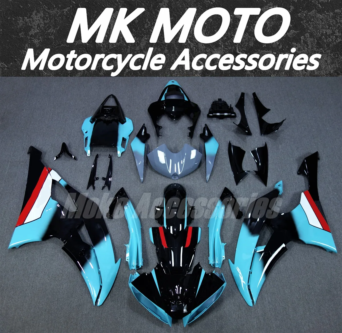 

Комплект обтекателей для мотоцикла подходит для Yzf R6 2008 2009 2010 2011 2012 2013 2014 2015 2016 комплект кузова Abs Инжекция черный белый синий
