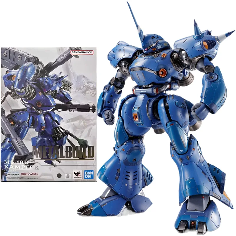 

In Stock Original BANDAI SPIRITS METAL BUILD MS-18E KAMPFER 18CM Anime Figure Model Collectible Action Toys Gifts