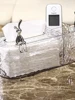 Plating White Grey Tissue Boxes for Bedroom Creative Spring Bathroom Desktop Napkin Holder Rabbit Sundry Storage Paper Organizer 4