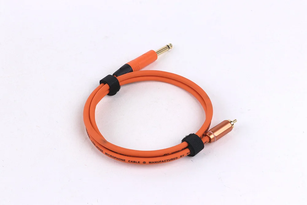 RCA-auf-6,35-mm-Audiokabel, 1/4 Zoll TS auf RCA-Stereo-Audio-Verbindung, abgeschirmtes OFC-Kabel für Lautsprecher, Mixer, Verstärker, Fernseher und mehr – Detail 17
