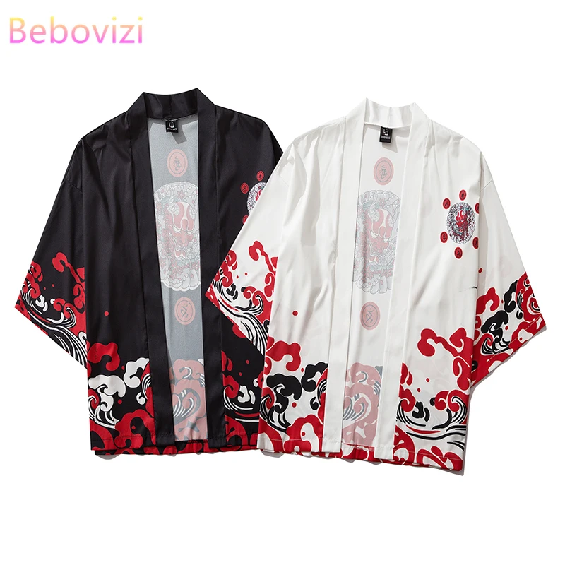 17 Style Harajuku Japanese Fashion Kimono Men and Women Cardigan Blouse Haori Obi Asian Clothes Samurai japanese kimono japanese kimono cardigan japanese kimono shirt