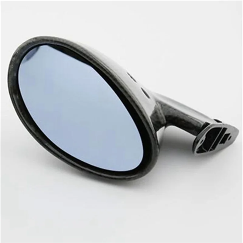 

Классическое левое и правое Автомобильное зеркало заднего вида, винтажное матовое боковое зеркало из углеродного волокна в стиле «Калифорния», 2 шт.
