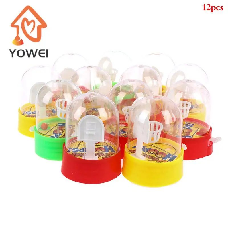 Hot sale 12PCS Shooting Hoops Mini Basketball Toys Kids Birthday Party Supplies Party