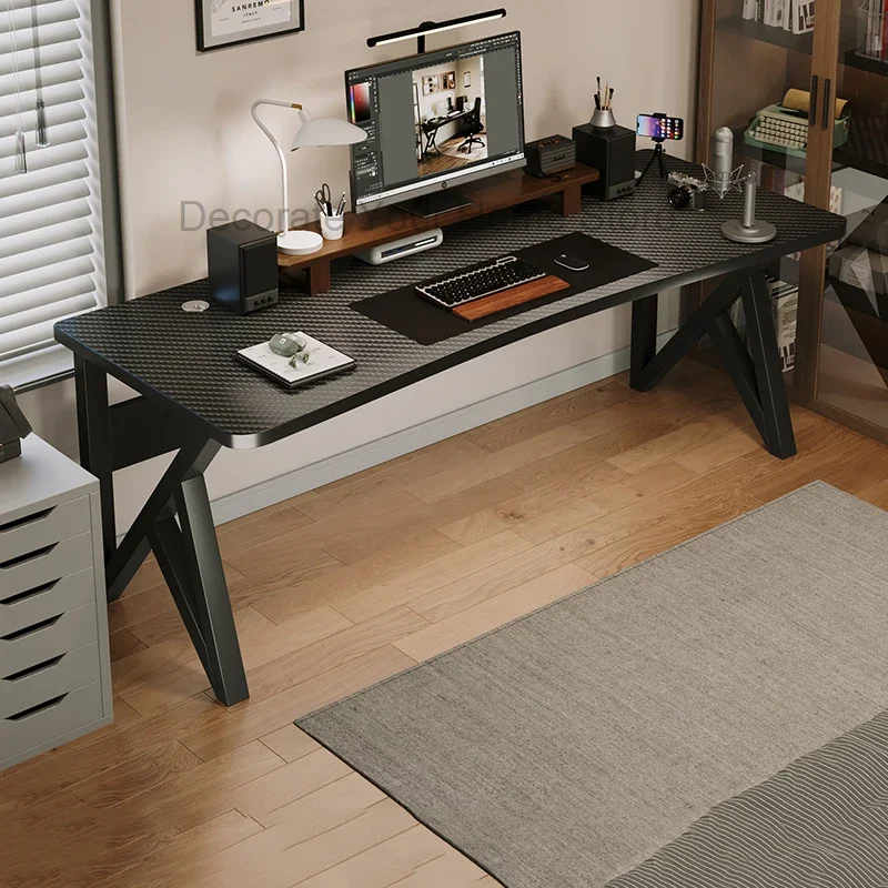 Computer Modern Office Desk Workstation Standing Reception Student Office Desk Bedroom Scrivania Con Cassetti Luxury Furniture
