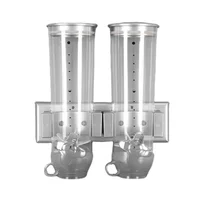 Food Jar Dispenser Safe Airtight High Capacity Grains Cereal Bucket Dispenser for Kitchen Food Storage Cereal Bucket C 1