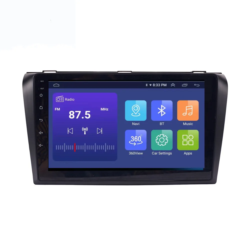 Для Mazda 3 2004-2009 android Gps навигация Радио 9 дюймов мультимедийный плеер Автомобильный