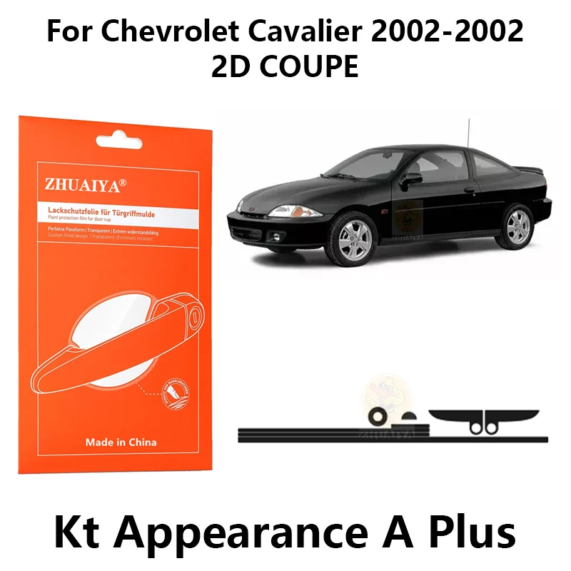 

Защитная пленка ZHUAIYA для красок дверной ручки, ТПУ, PPF для Chevrolet кавалера 2002-2002 2D Купе