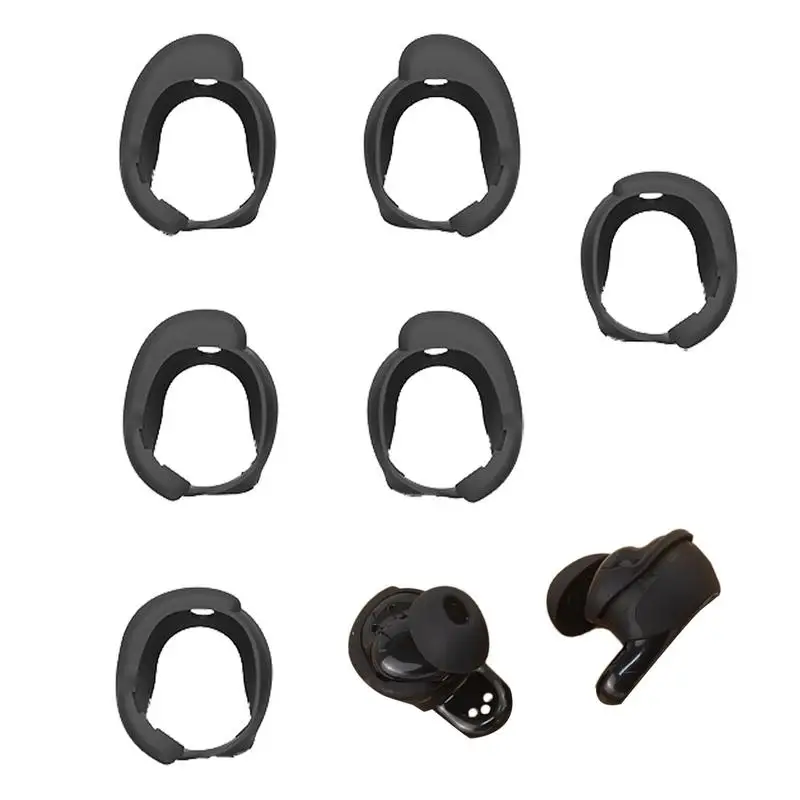 3 Paia Di Punte Per Le Orecchie In Silicone Coperture Per Auricolari Quiet Comfort Ii Per Bose Quiet Comfort Ultra Earbuds Custodia Riutilizzabile Lav