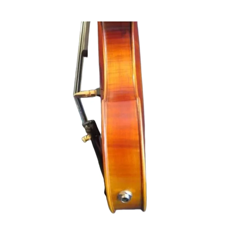 Solid wood Baroque style brown color 4/5strings electric violin 4/4 +Acoustic violin