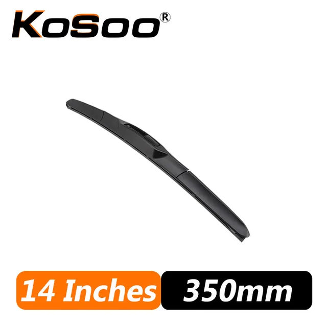 KOSOO Wiper Blade Universal U J Hook 14