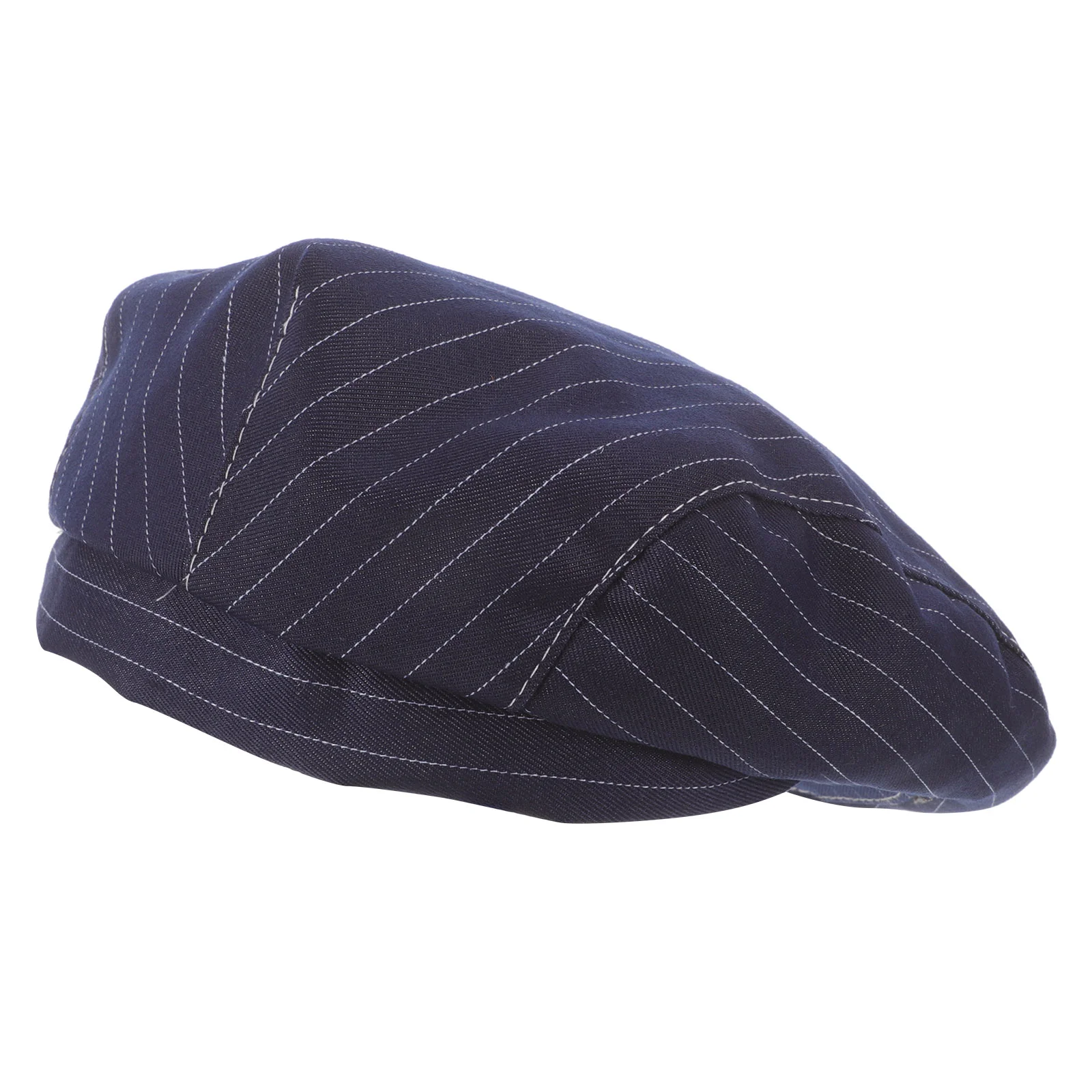 

Kitchen Cooking Hat Comfortable Chef Hat Stripe Design Chef Hat Mesh Hat Chef Hat Cooking Hat