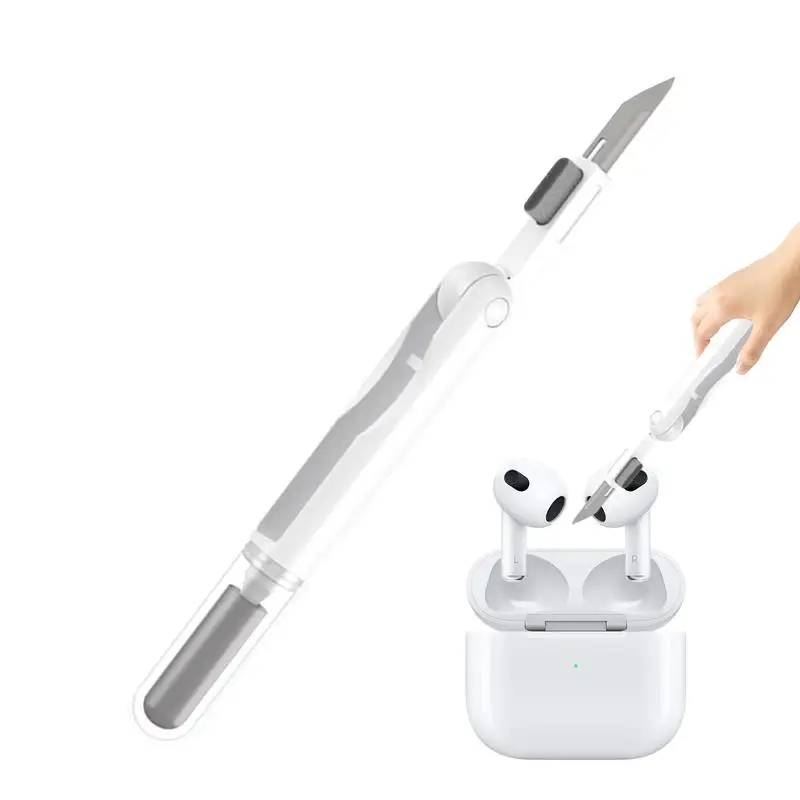 

Earphone Cleaner Cleaning Tools Earphones Case Dust Removal Electronic Cleaner Soft Brush Cleaning Pen Dust Removal With Dual