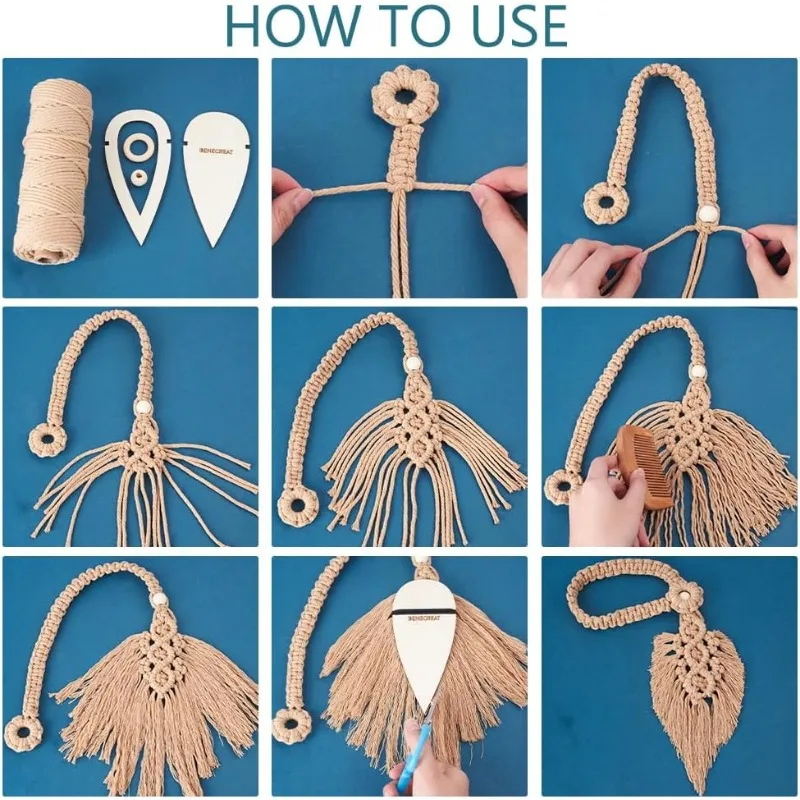 Macrame Cutting Template Set 4