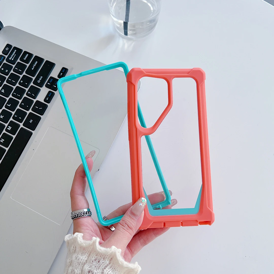 Dustproof Four-Corner Anti-Drop Sturdy Clear Shockproof Phone Case