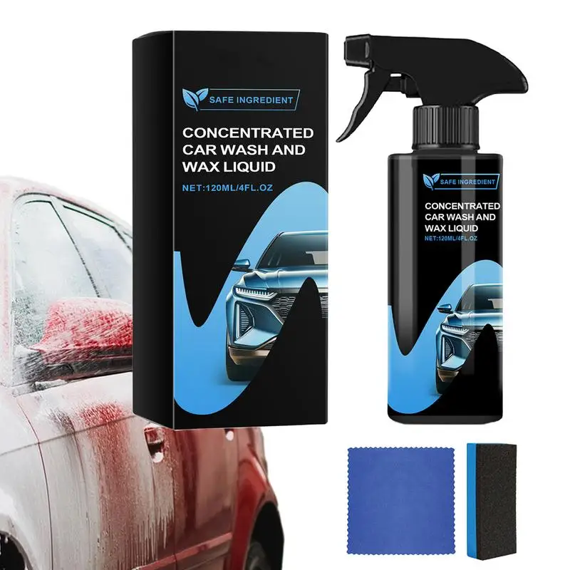 

Scratch Remover For Vehicles 120ml Vehicles Wash And Wax Liquid Waterproof Car Scratch Repair Polishing Kit Suitable For Car