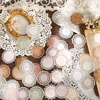 30pcs/pack Decor Scrapbook Hollow lace Materials Paper Combo Kit DIY Junk Journal Collage Photo Album Vintage Stationery 2