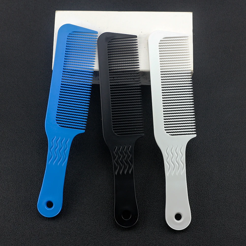 Barber Hairdressing Clipper Comb Anti Static Flat Top Comb for Hairdresser Barber Cutting Comb Professional Salon Beauty Tools 2